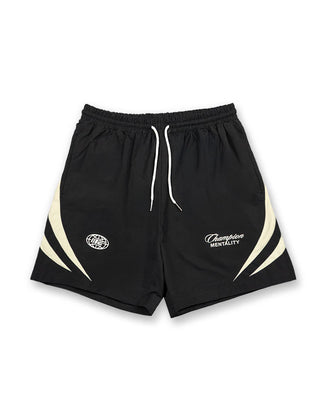 Engage "Champion Mentality" Track Shorts Black