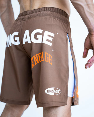 Engage Gladiator “Choc Orange” Shorts