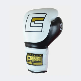 HMIT Lace Up Sparring Gloves - White