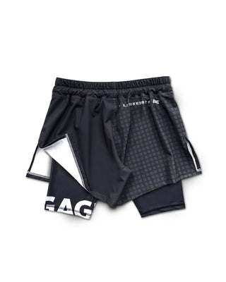 Engage Graphe Tech 2-in-1 Fight Shorts