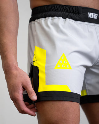 Engage Cool Grey Hybrid Shorts