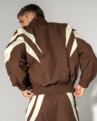 Engage "Champion Mentality" Track Jacket Black Brown