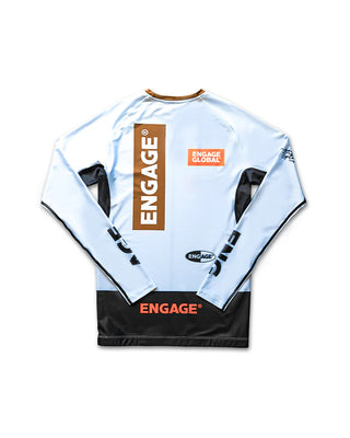 Engage Tundra Long Sleeve Rash Guard – White