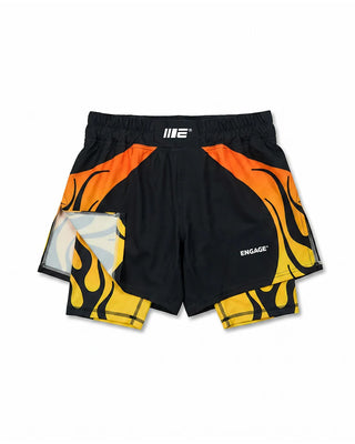 Engage "Nebula" 2-in-1 Fight Shorts