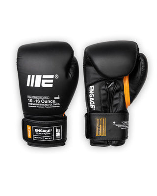 Engage W.I.P. Series Boxing Gloves – Black