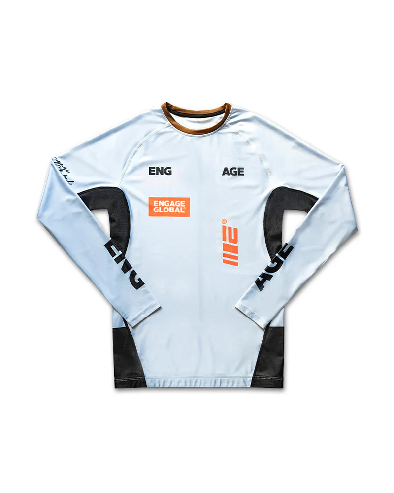 Engage Tundra Long Sleeve Rash Guard – White - weltenbrands